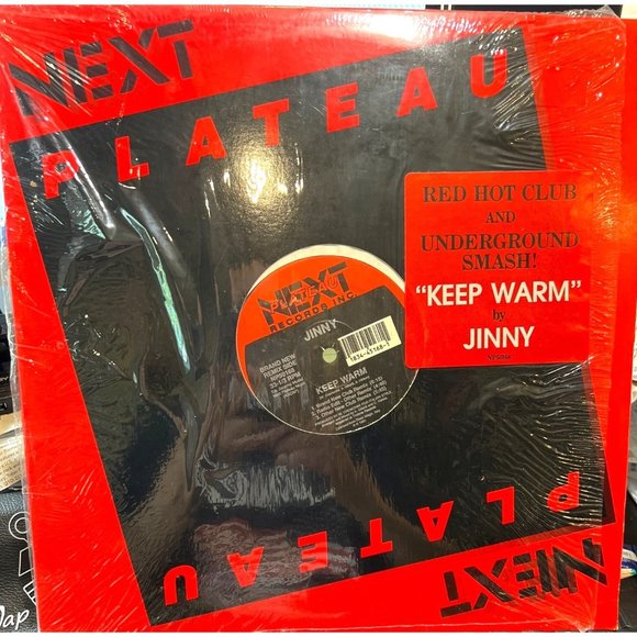 Jinny – Keep Warm 12” Garage House Vinyl 1991 Next Plateau Records 6 Mixes 91 - Picture 1 of 6